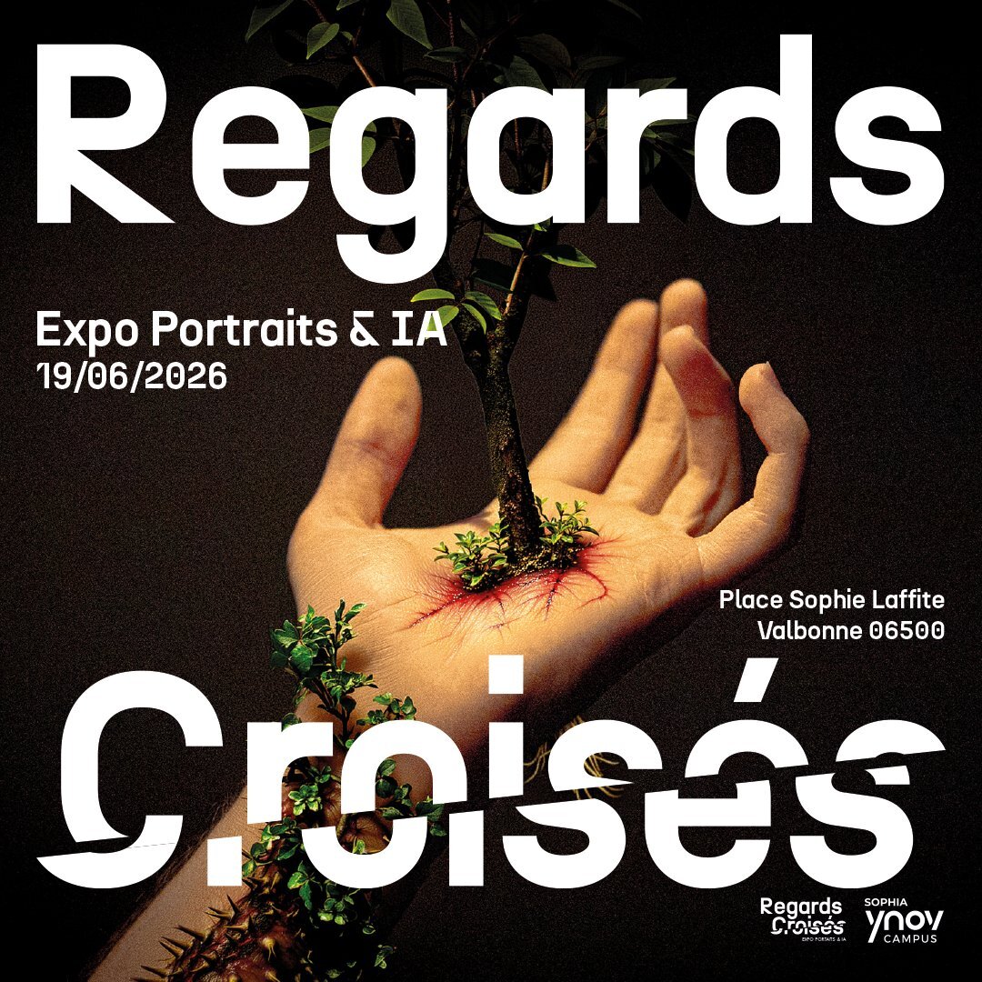 Post réseau social Regards Croisés au format carré 1:1